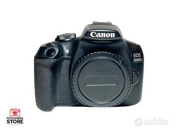 Canon EOS 2000D (GARANZIA 2 ANNI)