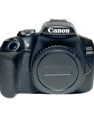 Canon EOS 2000D (GARANZIA 2 ANNI)