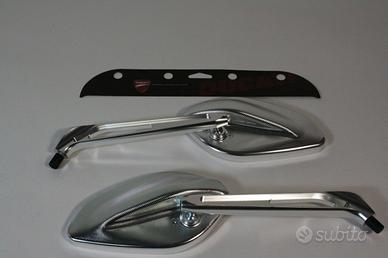 Coppia specchi completi alluminio CNC Ducati