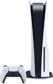 PS5 Disc Edition + Base ricarica + 5 Giochi