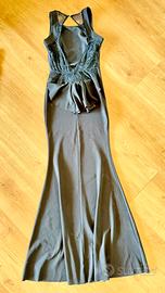 Abito nero lungo elegante