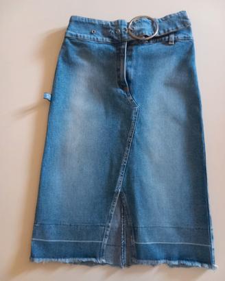 Gonna jeans ragazza