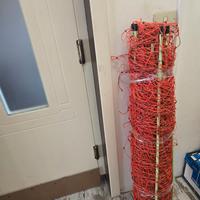 Rete elettrificata per pecore.