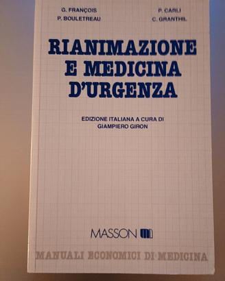 MANUALE DI RIANIMAZIONE E MEDICINA D'URGENZA 
