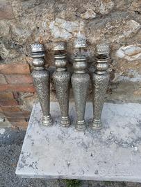 Torce ad olio in metallo