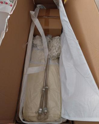 NUOVA TENDA OTTAGONALE PER FESTE 6,8X5m