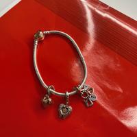 Bracciale pandora Moments Bicolore - Cuore e Ali d