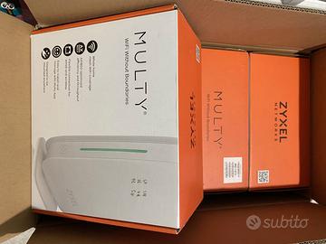 Kit 3 Zyxel Multy WSM20 AX1800 - Wifi 6 mesh