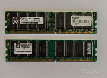 RAM KINGSTON DDR4 1 GB KVR400X64C3A 2x
