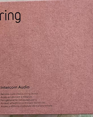 Ring Intercom Audio