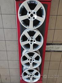 KIT 4 CERCHI 16" MIM EV-S-16 4 FORI ET25 ITALY