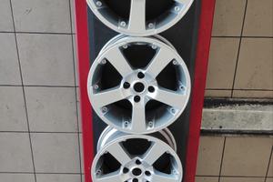 KIT 4 CERCHI 16" MIM EV-S-16 4 FORI ET25 ITALY