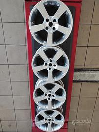 KIT 4 CERCHI 16" MIM EV-S-16 4 FORI ET25 ITALY