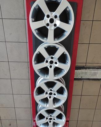 KIT 4 CERCHI 16" MIM EV-S-16 4 FORI ET25 ITALY