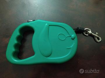 Guinzaglio per cane max 10 kg - 5 metri retrattile