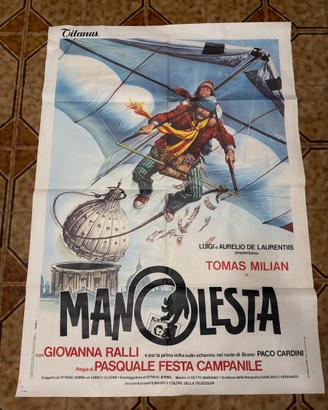Manifesto Tomas Milian - Manolesta 1981