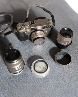 Contax g2 kit + 45mm + 90mm + 28mm