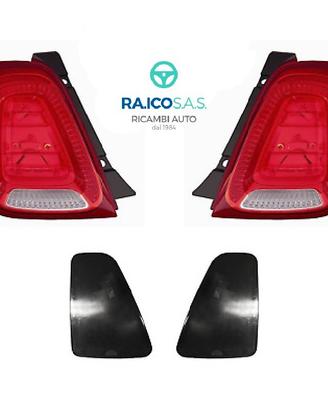 Kit trasformazione fanali fanalini posteriori fiat
