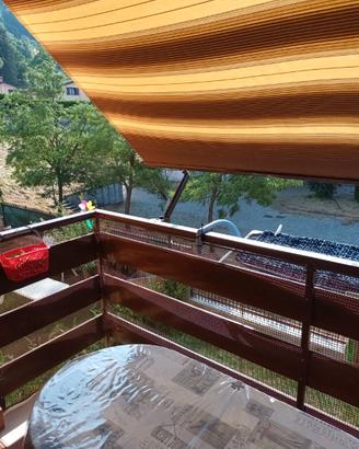 Tavolo da balcone o giardino +2 poltroncine