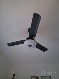 lampadario ventilatore con telecomando