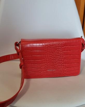 BORSA TRACOLLA ROSSA POMIKAKI