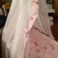 Culla in bambù vintage anni '70 x bambina