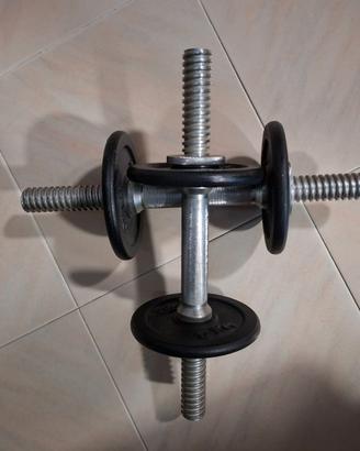 PESI CON POSSIBILITÀ  DI INCREMENTARE PESO