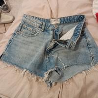 shorts di jeans donna