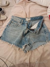 shorts di jeans donna