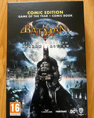 Batman return to Arkham - Arkham Asylum Comic Ed.