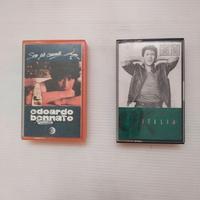 Coppia di musicassette di Edoardo Bennato