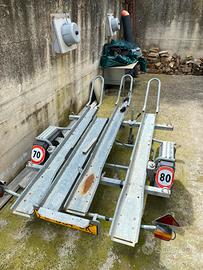 Carrello porta moto ellebi