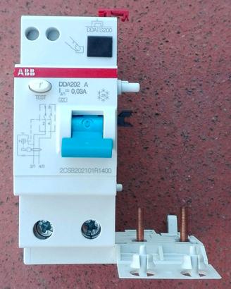 ABB - BLOCCO DIFFERENZIALE DDA202 A 40A 30MA