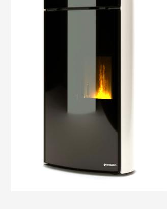 Stufa a pellet ad aria Ungaro Fagiolo 12kW