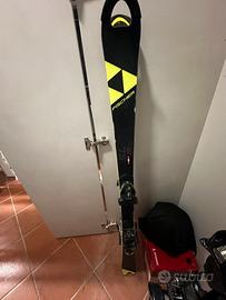 Sci Fischer RC4 SL JR - 135 cm con attacchi Z9
