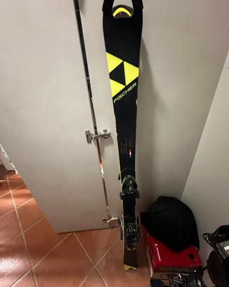 Sci Fischer RC4 SL JR - 135 cm con attacchi Z9
