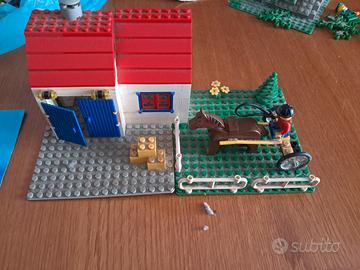 rimessa per cavallo lego anni 80