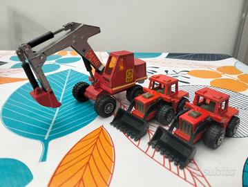 Matchbox escavatore/pala 