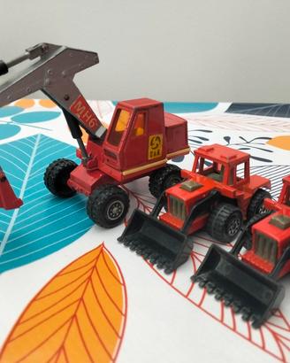 Matchbox escavatore/pala 