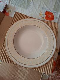 Set 12 piatti fondi porcellana bavarese