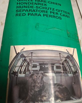 griglia bagagliaio auto per cane 