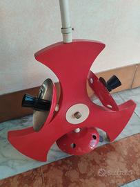 Lampadario vintage tre luci 