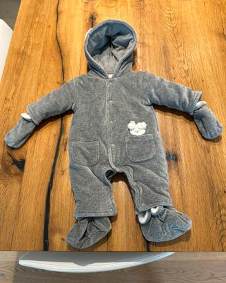 Tutone neonato ciniglia Nanan