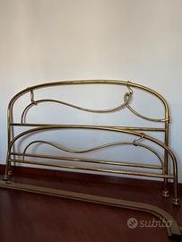 Struttura letto in ottone – elegante e vintage