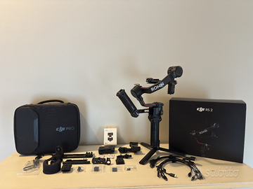 DJI Ronin RS2 Pro Combo + SRig 3028D + DJI 3DFocus