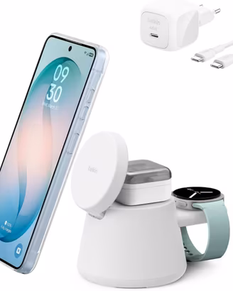 Belkin Caricatore Wireless Qi2 25W 3 in 1