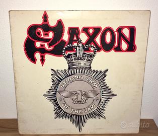 SAXON Strong arm of the law Lp Vinile made in UK