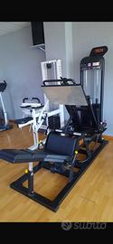 Leg press basculante teca 45 gradi