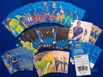 Azzurri 2024 Adrenalyn Panini x Esselunga cards