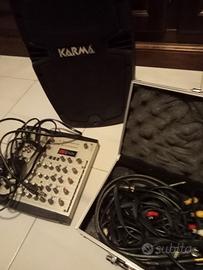 mixer cassa cavi microfono 